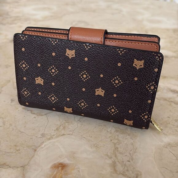 NEW! Foxer Amy Women PVC Material Fox Print Wallet - Picture 2 of 12